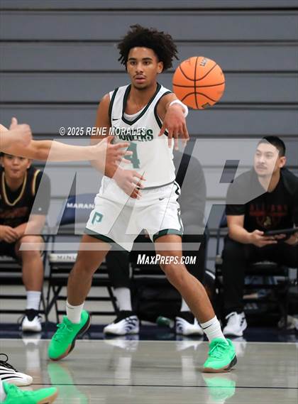 Thumbnail 2 in Bishop Alemany vs Providence (Crown City Round Ball Classic) photogallery.