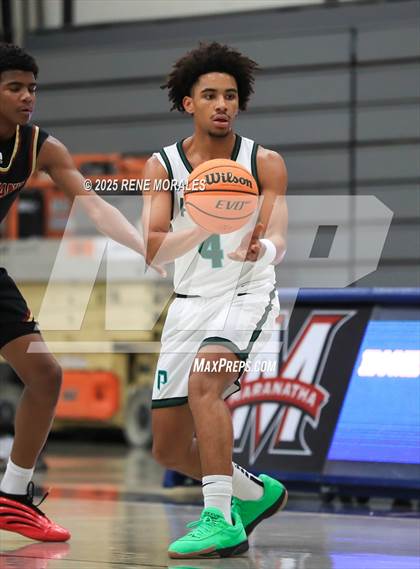 Thumbnail 2 in Bishop Alemany vs Providence (Crown City Round Ball Classic) photogallery.