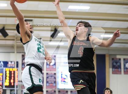 Thumbnail 1 in Bishop Alemany vs Providence (Crown City Round Ball Classic) photogallery.