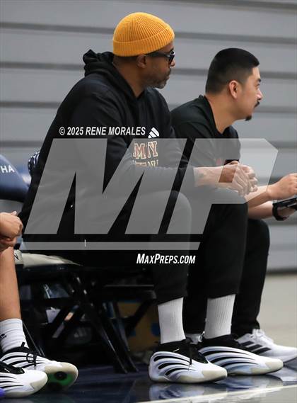 Thumbnail 1 in Bishop Alemany vs Providence (Crown City Round Ball Classic) photogallery.
