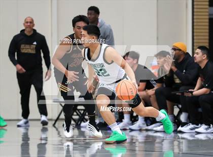 Thumbnail 3 in Bishop Alemany vs Providence (Crown City Round Ball Classic) photogallery.
