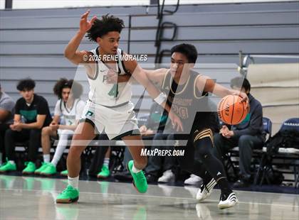 Thumbnail 1 in Bishop Alemany vs Providence (Crown City Round Ball Classic) photogallery.