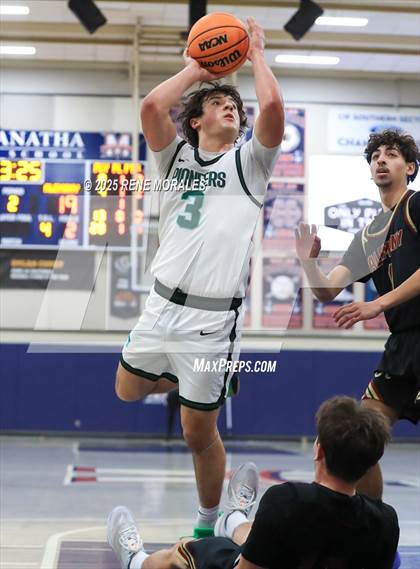 Thumbnail 2 in Bishop Alemany vs Providence (Crown City Round Ball Classic) photogallery.