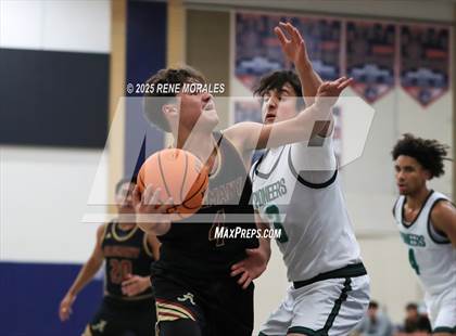 Thumbnail 1 in Bishop Alemany vs Providence (Crown City Round Ball Classic) photogallery.