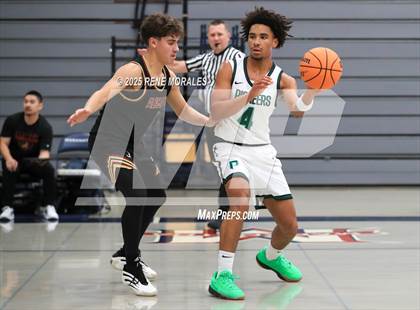 Thumbnail 2 in Bishop Alemany vs Providence (Crown City Round Ball Classic) photogallery.