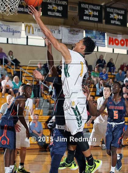 Thumbnail 2 in West Linn vs. Jefferson (City of Palms Classic) photogallery.