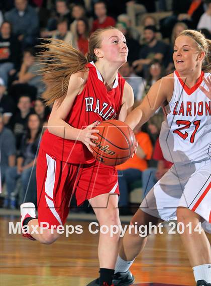 Thumbnail 1 in Frazier vs Clarion Area (PIAA A 1st Round) photogallery.