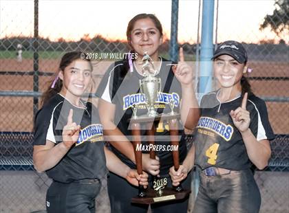Thumbnail 3 in Pima vs Coolidge (Chandler Prep Softball Classic Gold Final Awards)  photogallery.