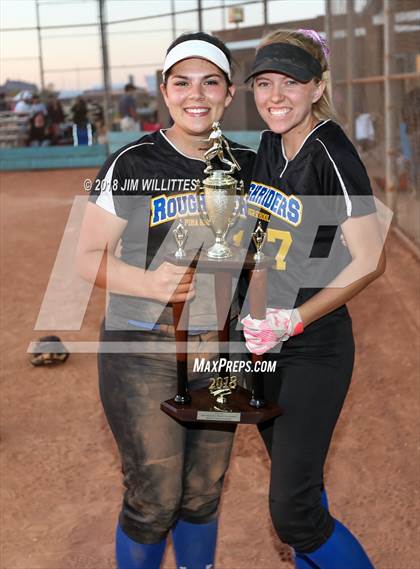 Thumbnail 1 in Pima vs Coolidge (Chandler Prep Softball Classic Gold Final Awards)  photogallery.