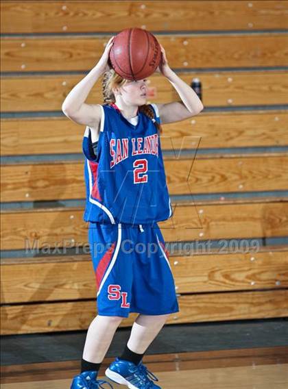 Thumbnail 2 in Silver Creek vs. San Leandro (West Coast Jamboree) photogallery.