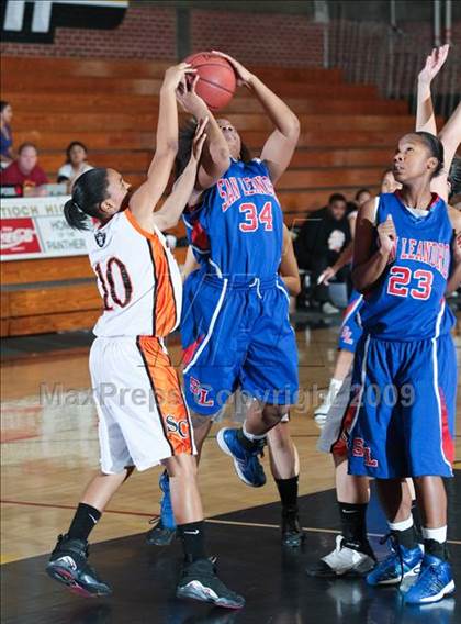 Thumbnail 2 in Silver Creek vs. San Leandro (West Coast Jamboree) photogallery.