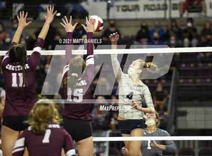 Thumbnail 1 in Cheyenne Mountain vs. Palmer Ridge (CHSAA 4A Semifinal) photogallery.