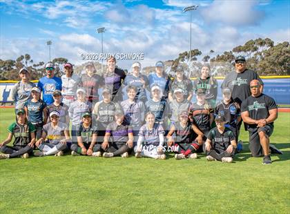 Thumbnail 3 in 2023 CIF SDS Girls Softball All-Star Game photogallery.