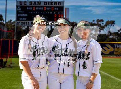 Thumbnail 1 in 2023 CIF SDS Girls Softball All-Star Game photogallery.