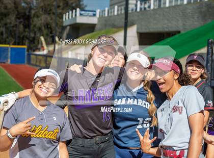 Thumbnail 1 in 2023 CIF SDS Girls Softball All-Star Game photogallery.