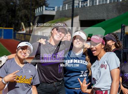 Thumbnail 2 in 2023 CIF SDS Girls Softball All-Star Game photogallery.