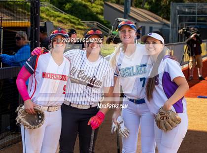 Thumbnail 3 in 2023 CIF SDS Girls Softball All-Star Game photogallery.