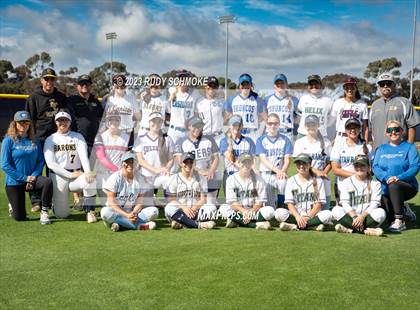 Thumbnail 1 in 2023 CIF SDS Girls Softball All-Star Game photogallery.