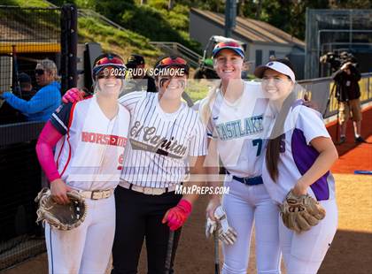 Thumbnail 2 in 2023 CIF SDS Girls Softball All-Star Game photogallery.