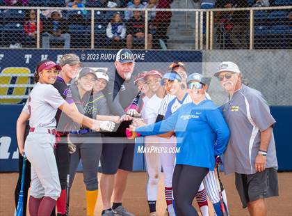 Thumbnail 2 in 2023 CIF SDS Girls Softball All-Star Game photogallery.