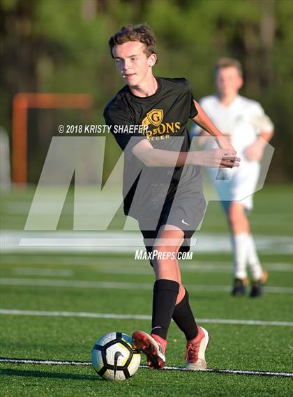 Thumbnail 3 in North Raleigh Christian Academy vs. Cardinal Gibbons  photogallery.