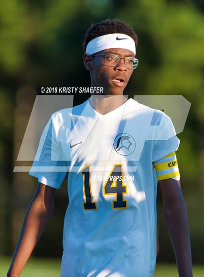 Thumbnail 3 in North Raleigh Christian Academy vs. Cardinal Gibbons  photogallery.