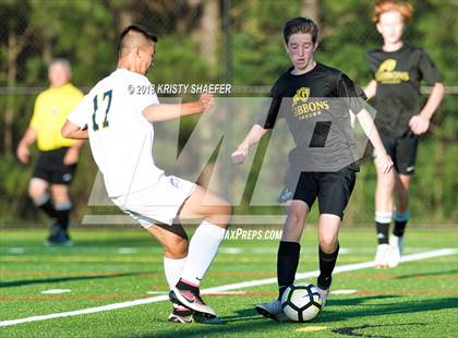 Thumbnail 3 in North Raleigh Christian Academy vs. Cardinal Gibbons  photogallery.
