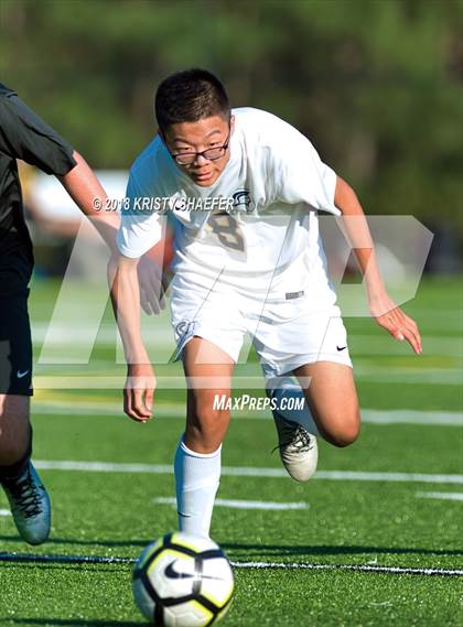 Thumbnail 2 in North Raleigh Christian Academy vs. Cardinal Gibbons  photogallery.