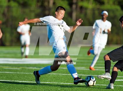 Thumbnail 1 in North Raleigh Christian Academy vs. Cardinal Gibbons  photogallery.