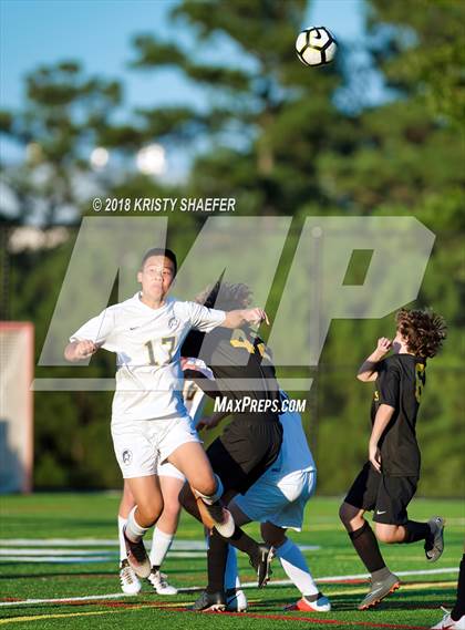 Thumbnail 2 in North Raleigh Christian Academy vs. Cardinal Gibbons  photogallery.