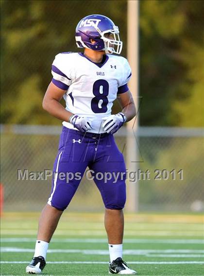 Thumbnail 3 in Mount St. Joseph vs. Friendship Collegiate (I-95 Kickoff Classic) photogallery.