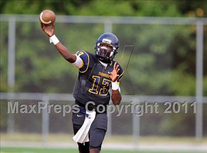 Thumbnail 1 in Mount St. Joseph vs. Friendship Collegiate (I-95 Kickoff Classic) photogallery.
