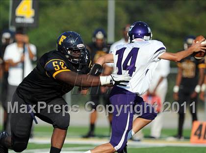 Thumbnail 3 in Mount St. Joseph vs. Friendship Collegiate (I-95 Kickoff Classic) photogallery.