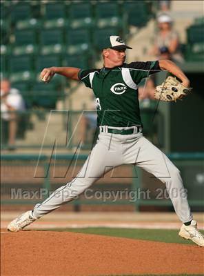 Thumbnail 2 in Cedar Park vs. Plano West (Texas 5A Regional Semifinal) photogallery.
