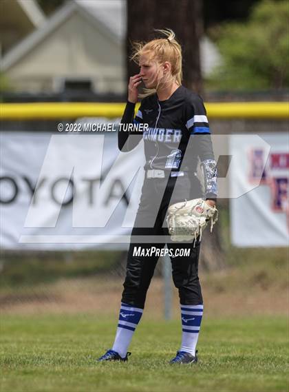 Thumbnail 2 in Thunder Ridge vs Coeur d'Alene (IHSAA 5A State Tournament ) photogallery.
