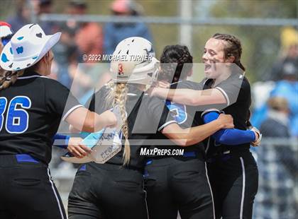 Thumbnail 1 in Thunder Ridge vs Coeur d'Alene (IHSAA 5A State Tournament ) photogallery.