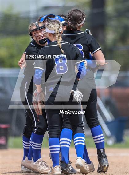 Thumbnail 2 in Thunder Ridge vs Coeur d'Alene (IHSAA 5A State Tournament ) photogallery.