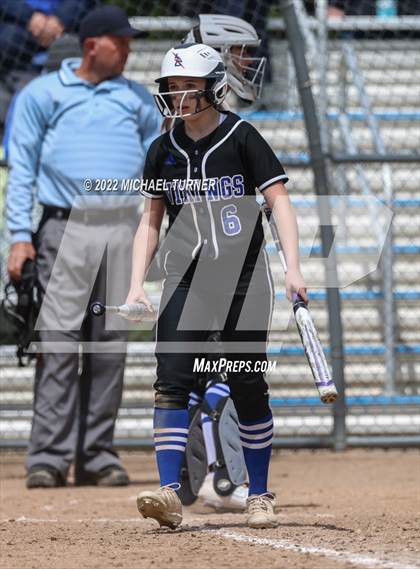 Thumbnail 2 in Thunder Ridge vs Coeur d'Alene (IHSAA 5A State Tournament ) photogallery.
