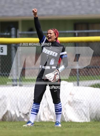 Thumbnail 3 in Thunder Ridge vs Coeur d'Alene (IHSAA 5A State Tournament ) photogallery.