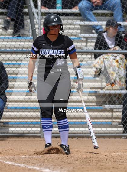 Thumbnail 2 in Thunder Ridge vs Coeur d'Alene (IHSAA 5A State Tournament ) photogallery.