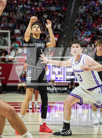 Thumbnail 3 in Corner Canyon vs. Lehi (UHSAA 6A Final) photogallery.