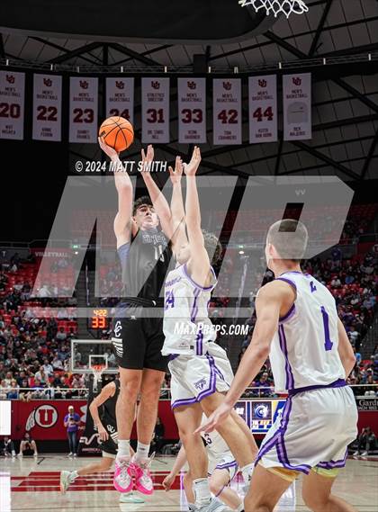 Thumbnail 1 in Corner Canyon vs. Lehi (UHSAA 6A Final) photogallery.