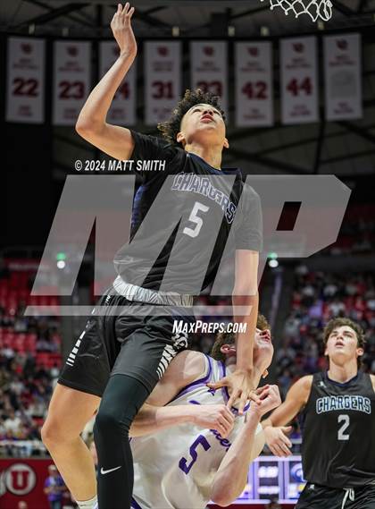 Thumbnail 1 in Corner Canyon vs. Lehi (UHSAA 6A Final) photogallery.