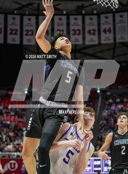 Thumbnail 3 in Corner Canyon vs. Lehi (UHSAA 6A Final) photogallery.