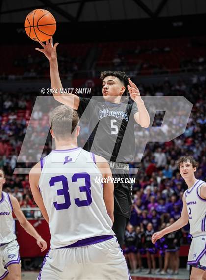 Thumbnail 3 in Corner Canyon vs. Lehi (UHSAA 6A Final) photogallery.