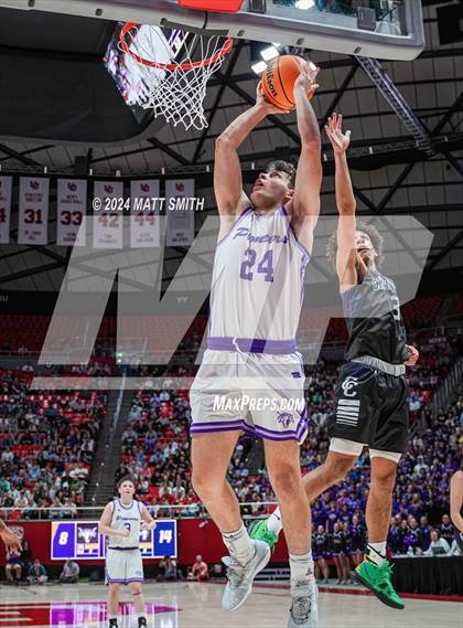 Thumbnail 1 in Corner Canyon vs. Lehi (UHSAA 6A Final) photogallery.