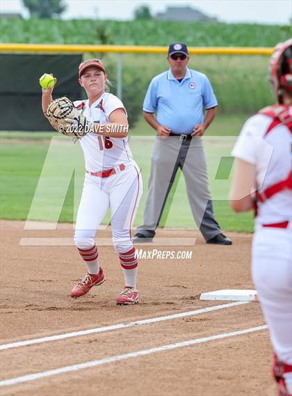 Thumbnail 3 in Iowa City vs Center Point-Urbana (Linn-Mar / Alburnett Tournament) photogallery.