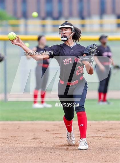 Thumbnail 3 in Iowa City vs Center Point-Urbana (Linn-Mar / Alburnett Tournament) photogallery.