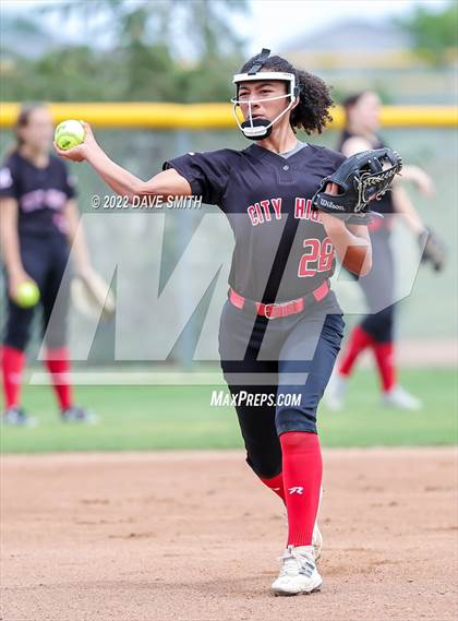 Thumbnail 3 in Iowa City vs Center Point-Urbana (Linn-Mar / Alburnett Tournament) photogallery.