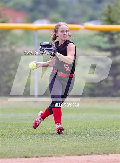 Thumbnail 2 in Iowa City vs Center Point-Urbana (Linn-Mar / Alburnett Tournament) photogallery.